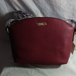 Trina Turk Burgundy Crossbody Bag